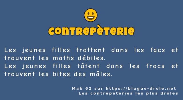 Les jeunes filles trottent dans les facs et...