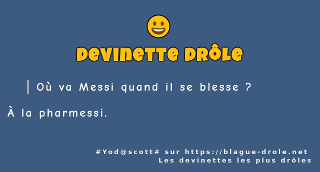 Où va Messi quand il se blesse ?