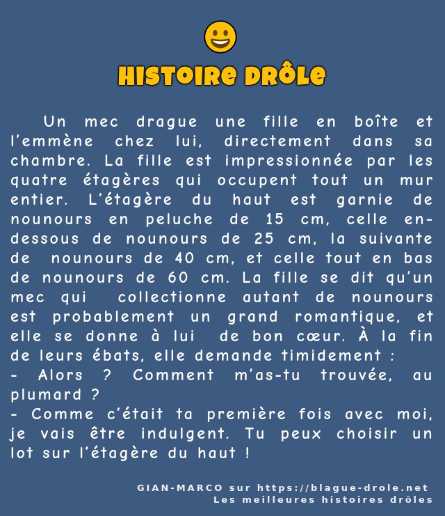   Un mec drague une fille en boîte et...