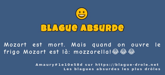 Mozart est mort. Mais quand on ouvre le...