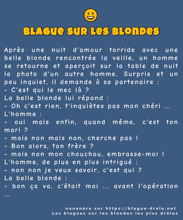 Après une nuit d'amour torride avec une...