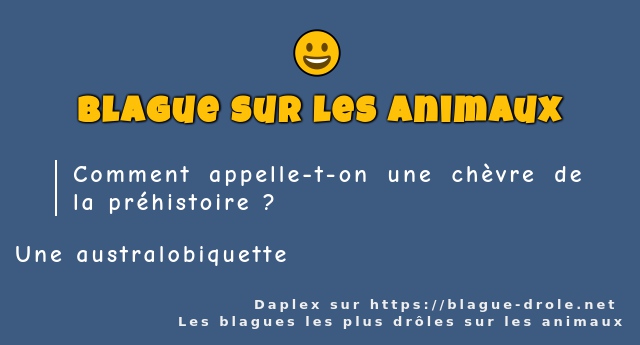 Comment appelle-t-on une chèvre de la...