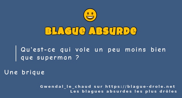 Qu'est-ce qui vole un peu moins bien que...