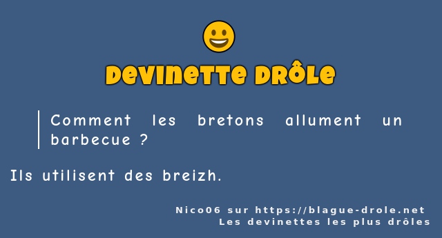 Comment les bretons allument un barbecue ?