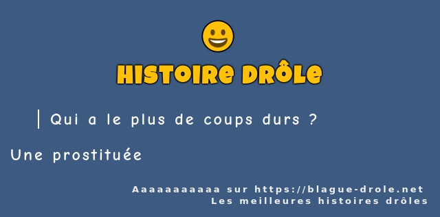Qui a le plus de coups durs ?