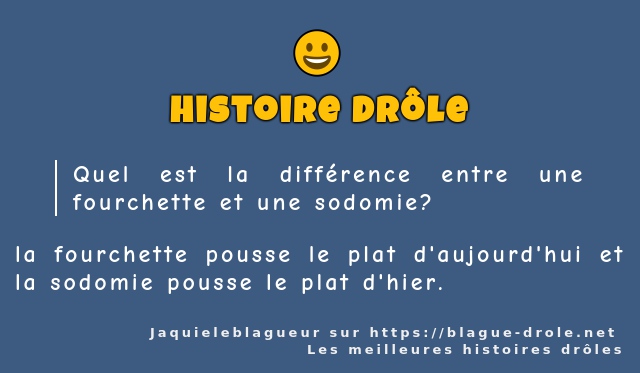Quel est la différence entre une fourchette...