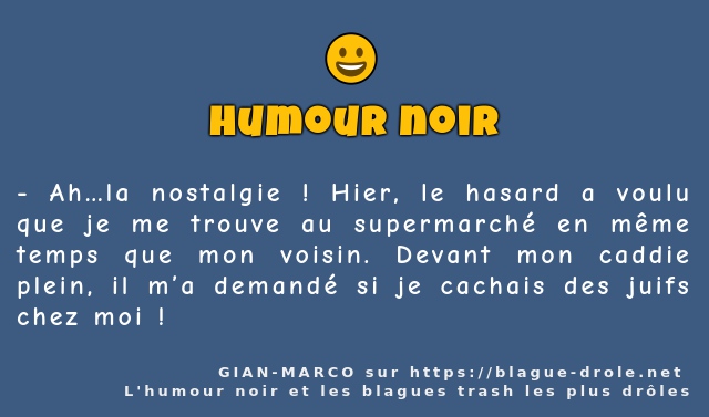 Ah…la nostalgie ! Hier, le hasard a voulu...