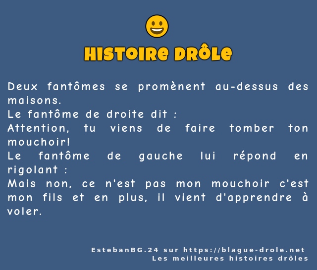 Deux fantômes se promènent au-dessus des...