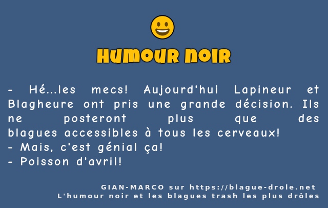 Hé...les mecs! Aujourd'hui Lapineur et...