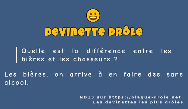 Quelle est la différence entre les bières et...