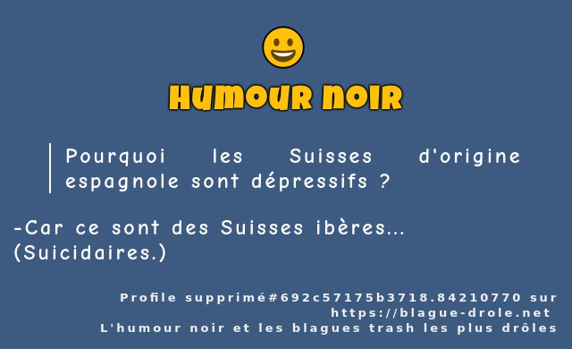 Pourquoi les Suisses d'origine...