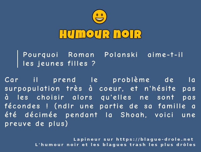 Pourquoi Roman Polanski aime-t-il les jeunes...
