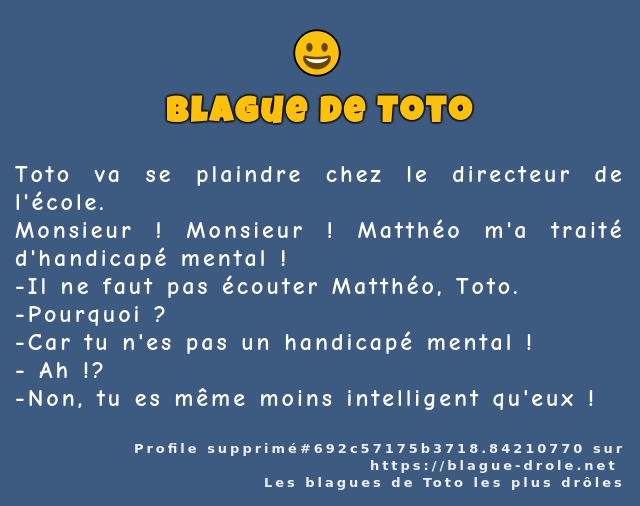 Toto va se plaindre chez le directeur de...