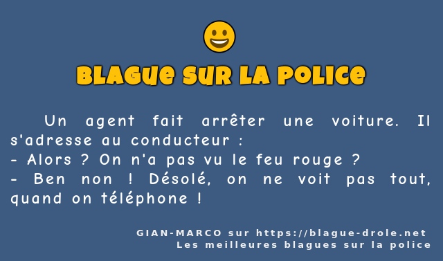   Un agent fait arrêter une voiture. Il...