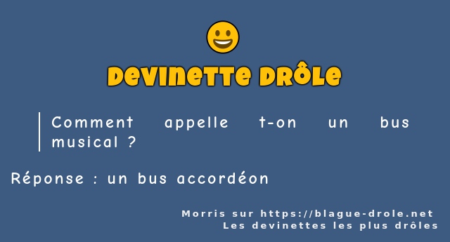 Comment appelle t-on un bus musical ?