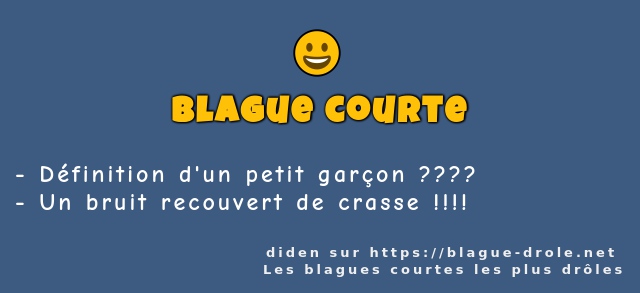 Définition d'un petit garçon ????