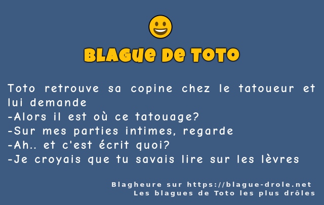 Toto retrouve sa copine chez le tatoueur et...