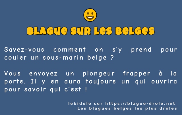 Savez-vous comment on s’y prend pour couler...