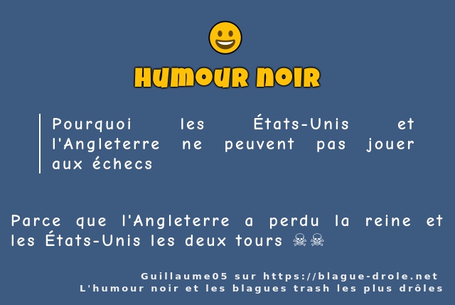Pourquoi les États-Unis et l'Angleterre ne...