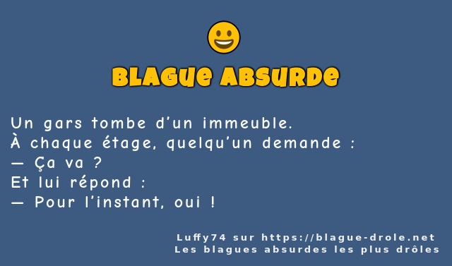 Un gars tombe d’un immeuble.