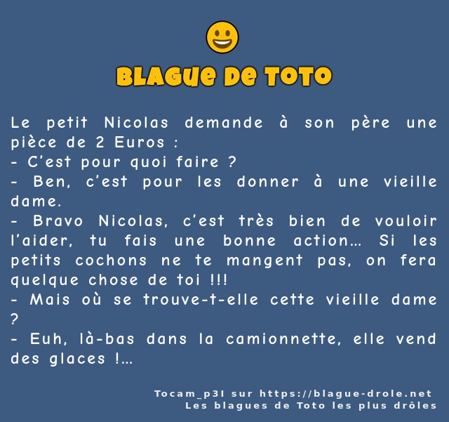 Le petit Nicolas demande à son père une...