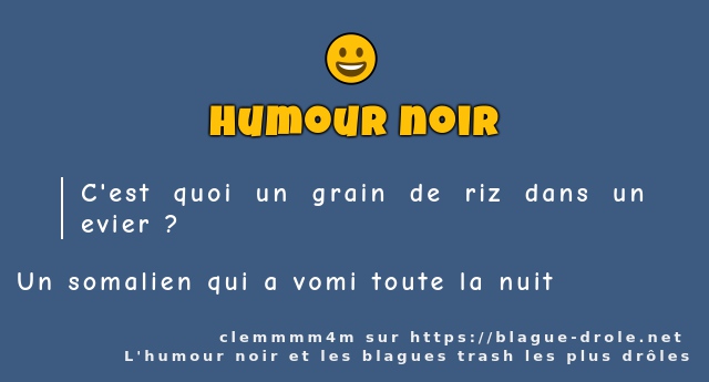 C'est quoi un grain de riz dans un evier ?
