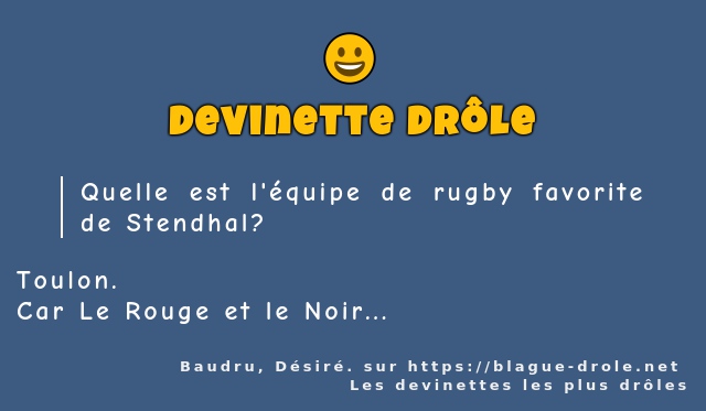 Quelle est l'équipe de rugby favorite de...