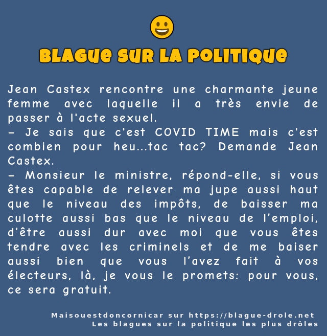 Jean Castex rencontre une charmante jeune...