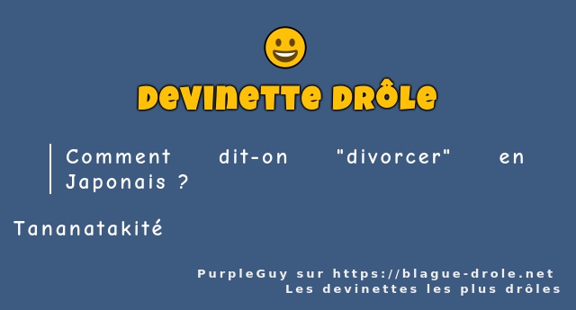 Comment dit-on divorcer en Japonais ? 
