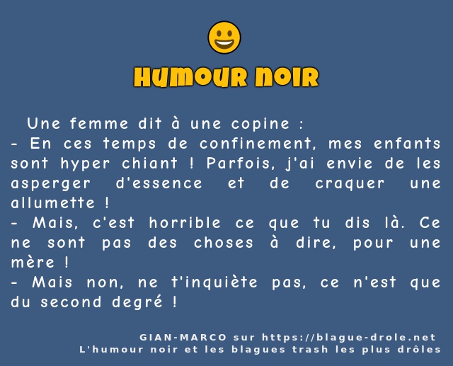   Une femme dit à une copine :