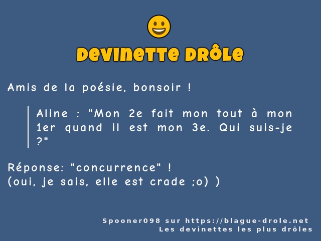 Amis de la poésie, bonsoir !