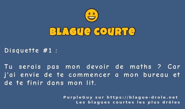 Disquette #1 : 