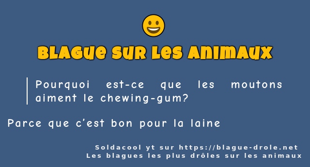 Pourquoi est-ce que les moutons aiment le...