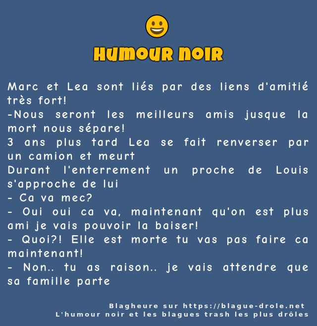 Marc et Lea sont liés par des liens d'amitié...