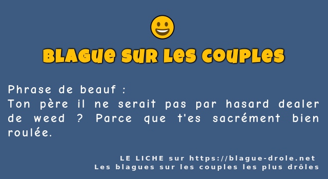 Phrase de beauf :