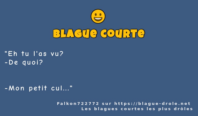 Eh tu l'as vu?
