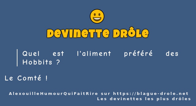 Quel est l'aliment préféré des Hobbits ?