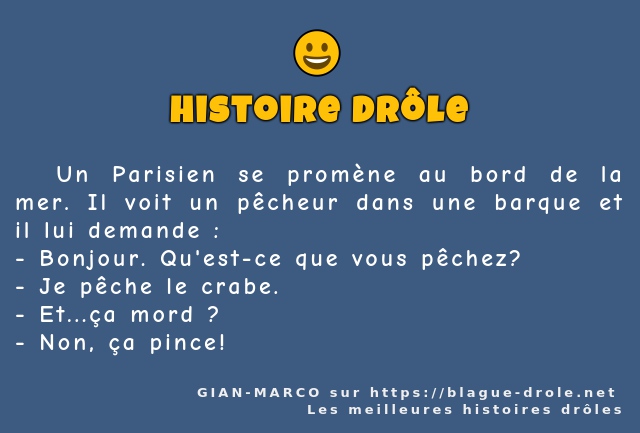   Un Parisien se promène au bord de la mer....