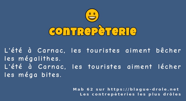 L'été à Carnac, les touristes aiment bêcher...