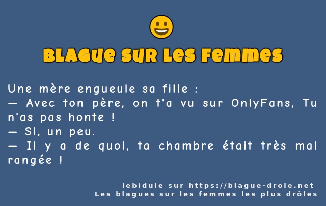 Une mère engueule sa fille :