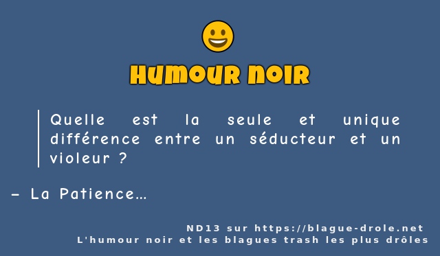 Quelle est la seule et unique différence...