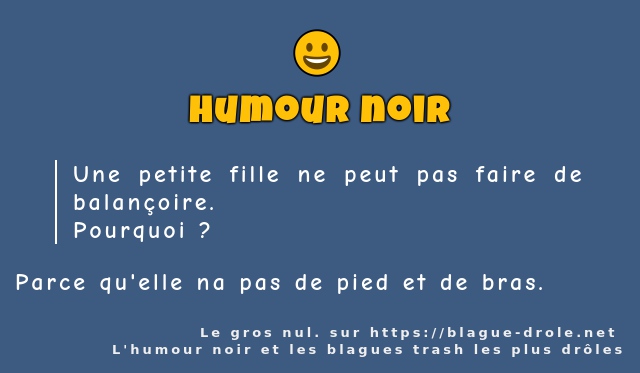 Une petite fille ne peut pas faire de...