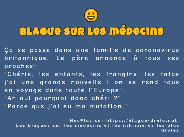 Ça se passe dans une famille de coronavirus...