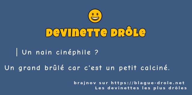 Un nain cinéphile ? 