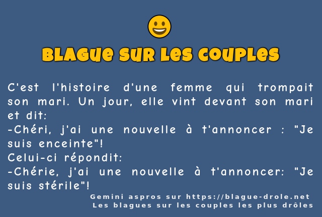 C'est l'histoire d'une femme qui trompait...