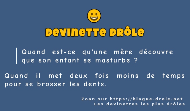 Quand est-ce qu'une mère découvre que son...