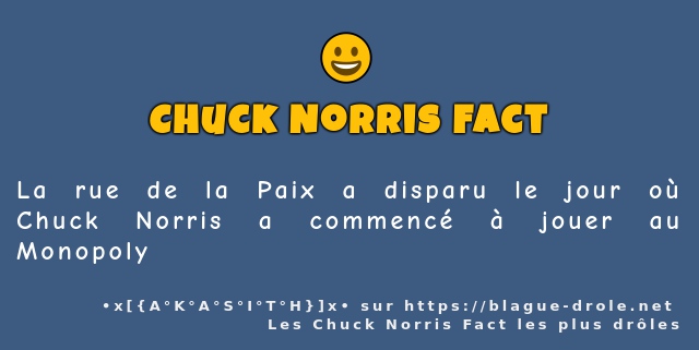La rue de la Paix a disparu le jour où Chuck...