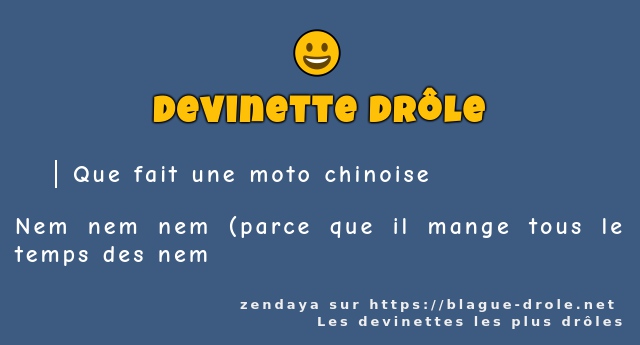 Que fait une moto chinoise 