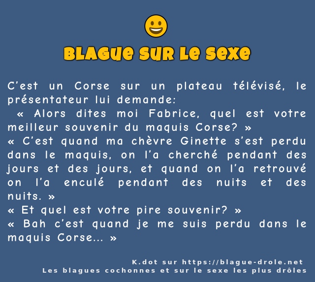 C’est un Corse sur un plateau télévisé, le...