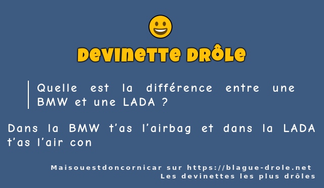 Quelle est la différence entre une BMW et...
